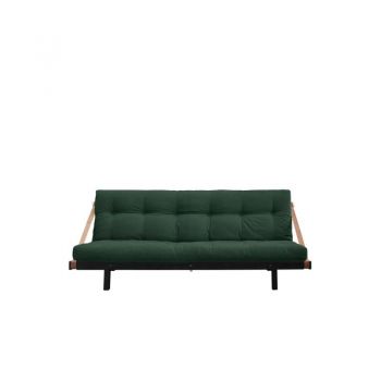 Canapea extensibilă textil verde Jump Black Canapea extensibilă textil verde Jump Black