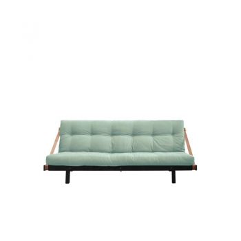 Canapea extensibilă textil verde mentă Jump Black Canapea extensibilă textil verde mentă Jump Black