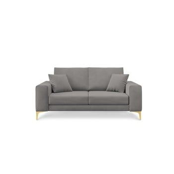 Canapea cu 2 locuri Cosmopolitan Design Basel, gri