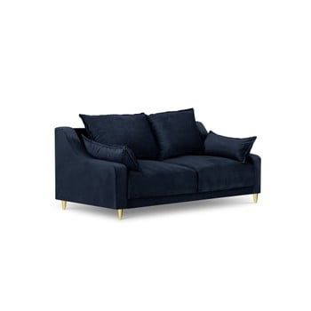 Canapea cu 2 locuri Mazzini Sofas Pansy, albastru închis