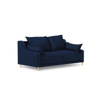 Canapea cu 2 locuri Mazzini Sofas Pansy, albastru