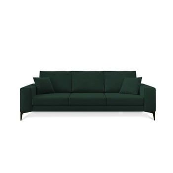 Canapea cu 3 locuri Cosmopolitan Design Lugano, verde