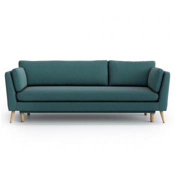 Canapea extensibila 3 locuri Optisofa, Jane Olaf Green, 234x93x92 cm - Optisofa, Verde