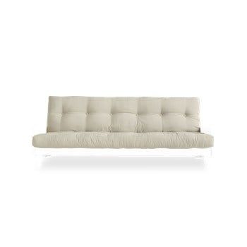 Canapea extensibilă Karup Design Indie White/Beige, bej