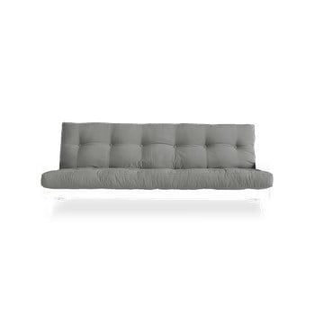 Canapea extensibilă Karup Design Indie White/Grey, gri deschis