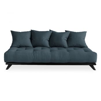 Canapea Karup Design Senza Black/Petrol Blue, albastru