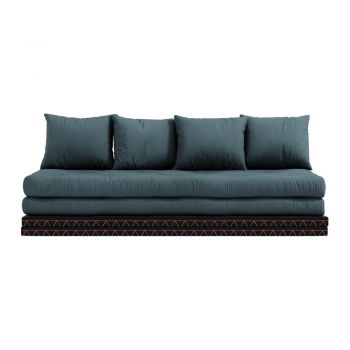 Canapea variabilă Karup Design Chico Petrol Blue, albastru