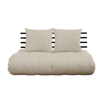 Canapea variabilă Karup Design Shin Sano Black/Linen