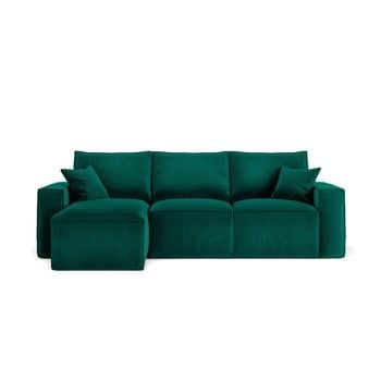 Colțar cu șezlong pe partea stângă Cosmopolitan Design Florida, verde