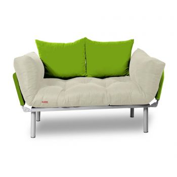 Sofa extensibila Minderim, Relax Cream Green - Minderim, Crem