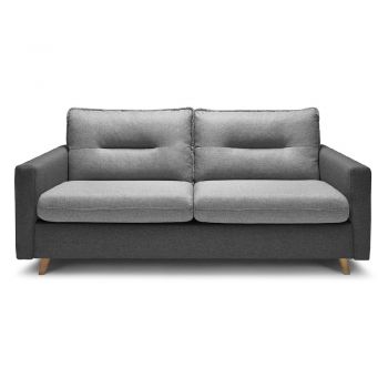 Canapea extensibilă Bobochic Paris Sinki, gri