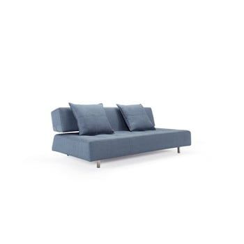Canapea extensibilă Innovation Long Horn Soft Indigo, albastru