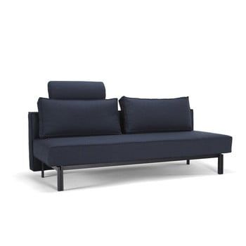 Canapea extensibilă Innovation Sly Sofa Bed Mixed Dance Blue, albastru închis