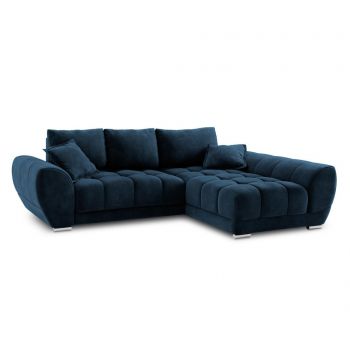 Coltar extensibil dreapta Nuage Royal Blue - Windsor & Co, Albastru