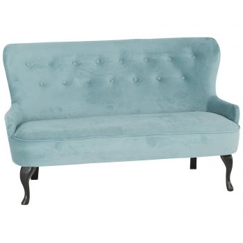 Sofa Kalatzerka, diYana Turquoise, 142x78x84 cm - Kalatzerka, Albastru