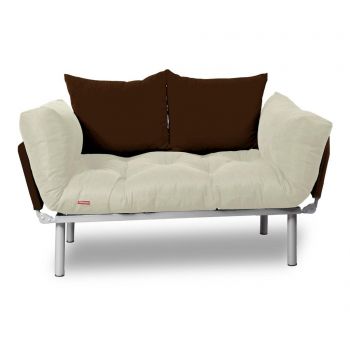 Sofa extensibila Minderim, Relax Cream Brown - Minderim, Crem