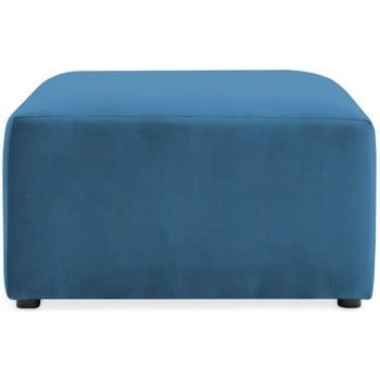 Suport pentru picioare Vivonita Velvet Cube, albastru Suport pentru picioare Vivonita Velvet Cube, albastru