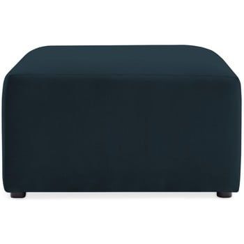 Suport pentru picioare Vivonita Velvet Cube, bleumarin Suport pentru picioare Vivonita Velvet Cube, bleumarin
