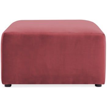 Suport pentru picioare Vivonita Velvet Cube, roșu - roz Suport pentru picioare Vivonita Velvet Cube, roșu - roz