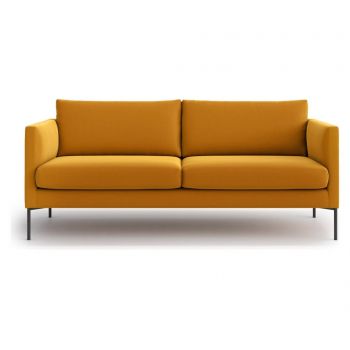 Canapea 3 locuri Optisofa, Svea Golden, 191x94x87 cm - Optisofa, Galben & Auriu