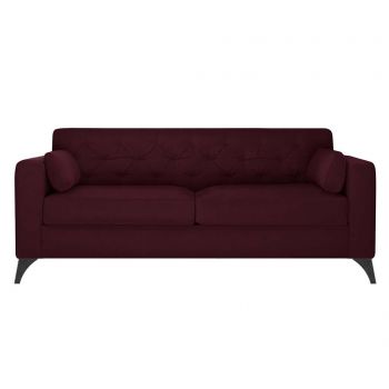 Canapea 3 locuri Vanity Crimson - Guy Laroche Home, Rosu