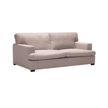 Canapea Daphne, 2 locuri, roz, 170x104x85 cm