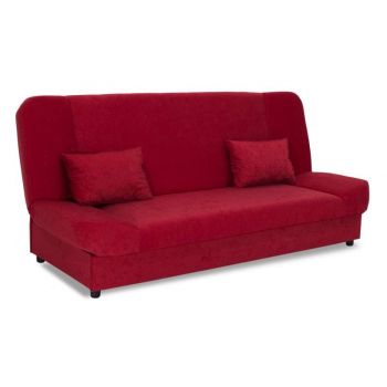 Canapea extensibilă de 3 locuri Tiko Red
