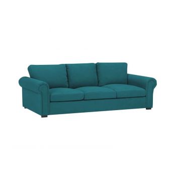 Canapea Hermes, 3 locuri, turcoaz, 245x104x85 cm Canapea Hermes, 3 locuri, turcoaz, 245x104x85 cm