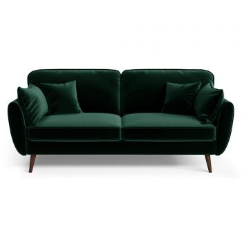 Canapea 3 locuri Auteuil Uni - My Pop Design, Verde