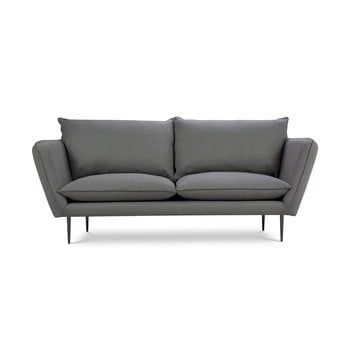 Canapea cu 3 locuri Mazzini Sofas Verveine, lungime 205 cm, gri