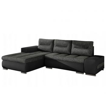 Coltar stanga extensibil Ottavio Dark Grey Duo