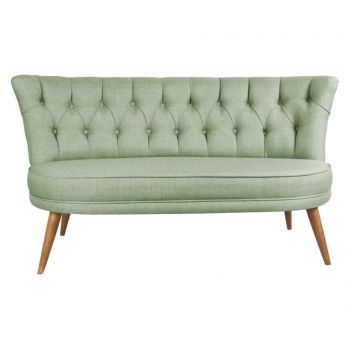 Canapea 2 locuri Zeon, Richland Loveseat, 140x71x80 cm - Zeon, Verde