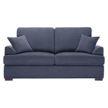 Canapea extensibila 2 locuri Irina Navy - Jalouse Maison, Albastru Canapea extensibila 2 locuri Irina Navy - Jalouse Maison, Albastru