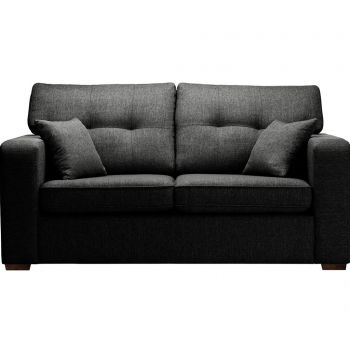 Canapea extensibila 2 locuri Melvin Anthracite - Corinne Cobson Home, Gri & Argintiu la reducere Canapea extensibila 2 locuri Melvin Anthracite - Corinne Cobson Home, Gri & Argintiu la reducere
