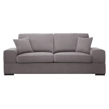 Canapea extensibila 3 locuri Dasha Ashen Brown - Jalouse Maison, Maro Canapea extensibila 3 locuri Dasha Ashen Brown - Jalouse Maison, Maro