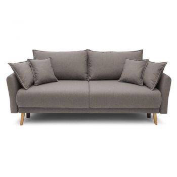 Canapea extensibilă Bobochic Paris Mia, maro - gri Canapea extensibilă Bobochic Paris Mia, maro - gri