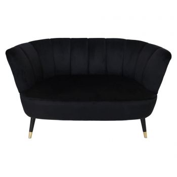 Canapea Velvet BlackConfort - Socadis