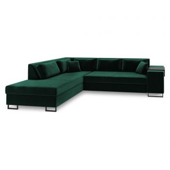 Coltar extensibil stanga York Bottle Green - COSMOPOLITAN Design