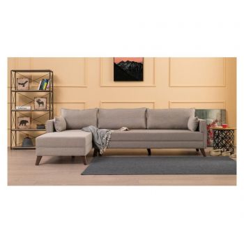 Coltar stanga Balcab Home, 275x165x85 cm - Balcab Home, Crem