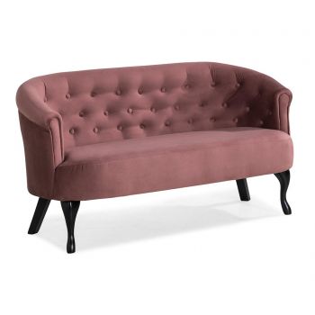 Sofa Kalatzerka, Madalina Rust Pink, 140x68x75 cm - Kalatzerka, Roz