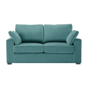 Canapea pentru 2 persoane Jalouse Maison Serena, albastru