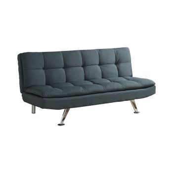 Canapea extensibilă Apollo, antracit, 84 x 180 x 89 cm