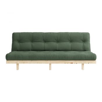 Canapea variabilă Karup Design Lean Raw Olive Green