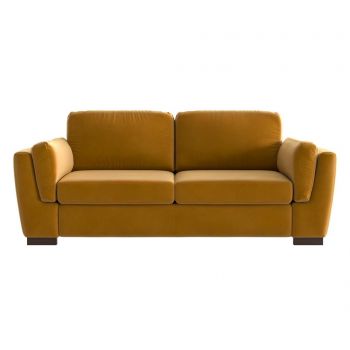 Canapea 2 locuri Bree Mustard - Marie Claire Home, Galben & Auriu
