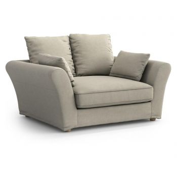 Canapea 2 locuri Optisofa, Adelade Olaf Cream, crem, 113x162x98 cm - Optisofa, Crem