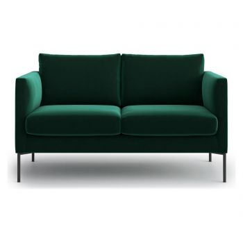 Canapea 2 locuri Optisofa, Svea Dark Green, 141x94x87 cm - Optisofa, Verde