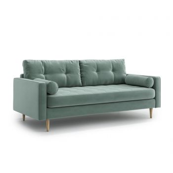 Canapea 3 locuri Optisofa, Esme Light Green, 194x92x85 cm - Optisofa, Verde