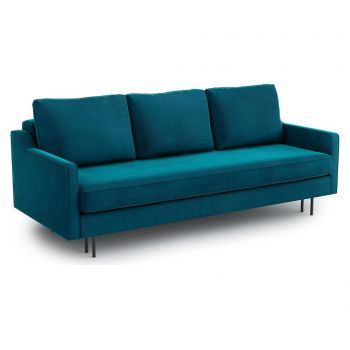 Canapea extensibila 3 locuri Optisofa, Abbe, 211x95x89 cm - Optisofa, Verde