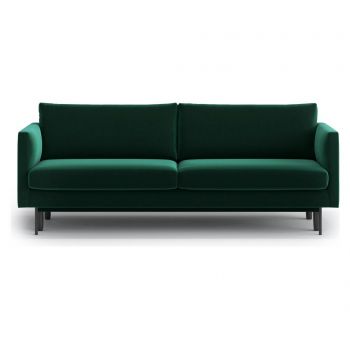 Canapea extensibila 3 locuri Optisofa, Svea Dark Green, 215x97x87 cm - Optisofa, Verde