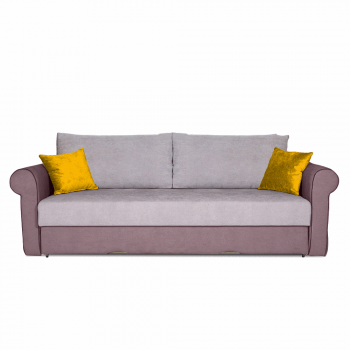 Canapea extensibila, lada depozitare, stil englezesc, Grace, Gri